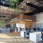 Office Renovation Ideas - Decorative Laminates To The Rescue